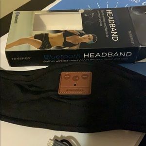 Headband built in wireless headphones